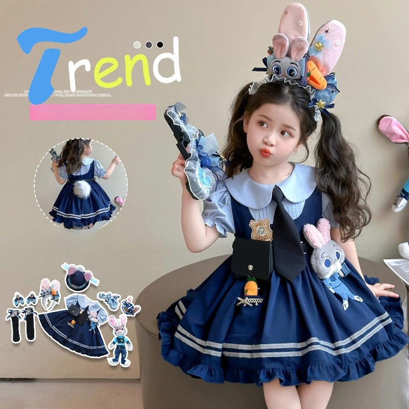 Women Formal Wear For Office - Halloween Cosplay Zootopia Kaninchen Judy Polizistin