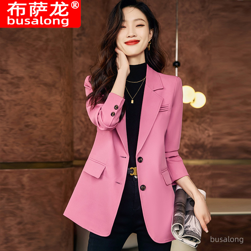 Women Formal Wear Interview - Blazer Jacke Herbst Winter Frauen Langarm