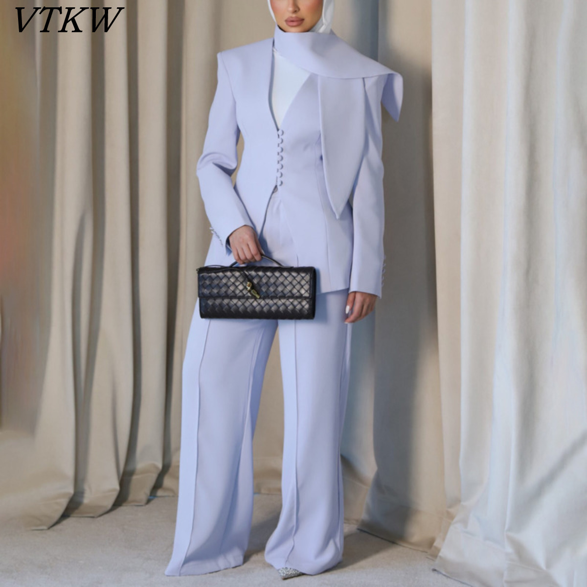 Women'S Formal Wear Suit - VTKW 2026 Neues Damen 3-Teiliges Kostüm