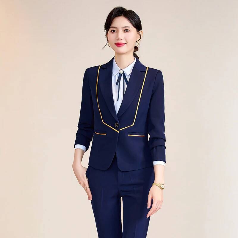Women Formal Wear Interview - Damen-Büro-Arbeitskleidung, formelle Hosenanzüge für Damen, professionelle
