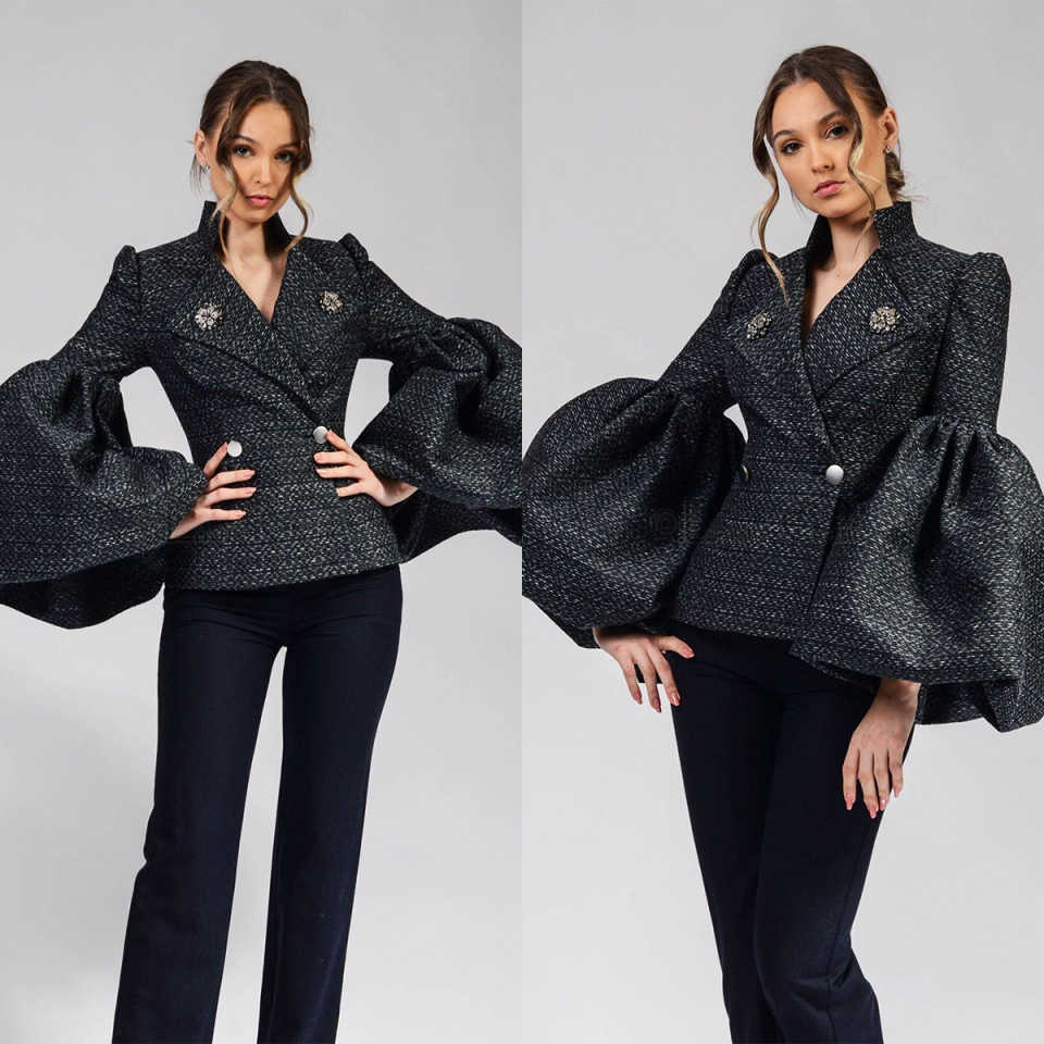 Unique Women'S Formal Wear - Einzigartiges Design für Damen, Blazer-Kleid, große