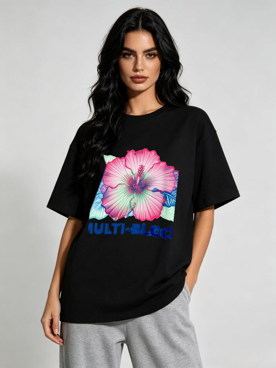 Women'S Formal Traditional Wear - Damen T-Shirts mit Blockdruck, Handgeschnitzter Stempel,
