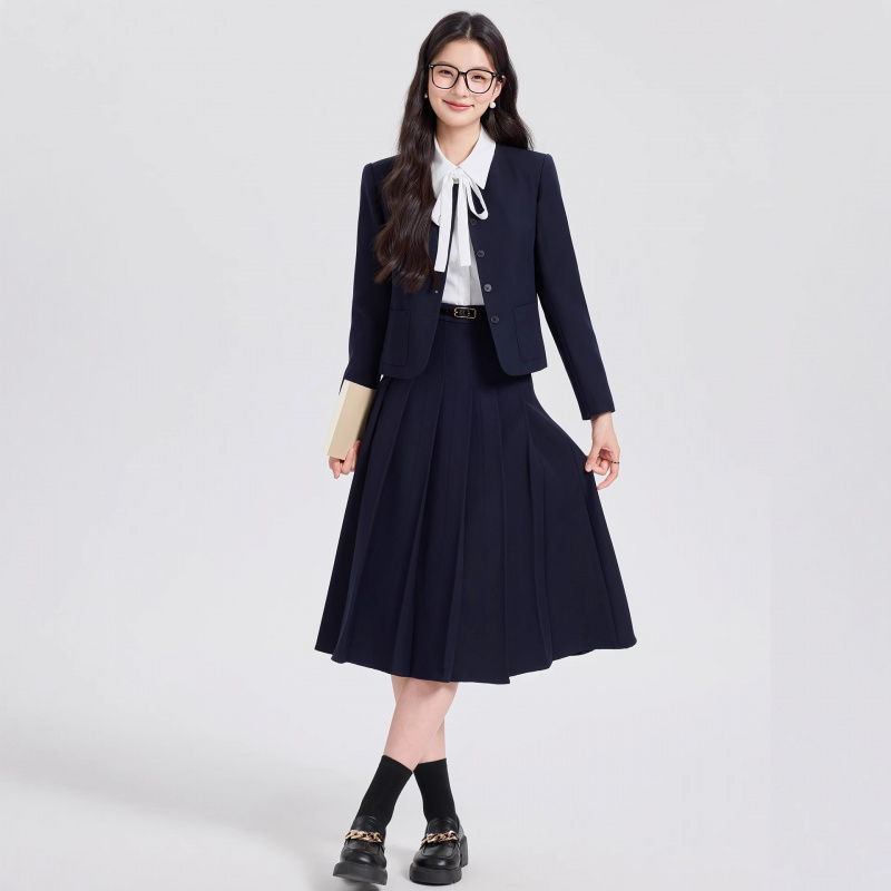 Graues kurzes Anzugset für Dam – Women Formal Wear Interview Bewertung und Preis