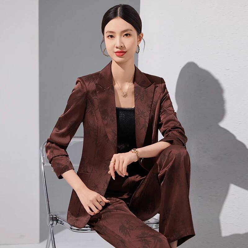 Hochwertige formelle Hosenanzü – Women Formal Wear Interview Bewertung und Preis