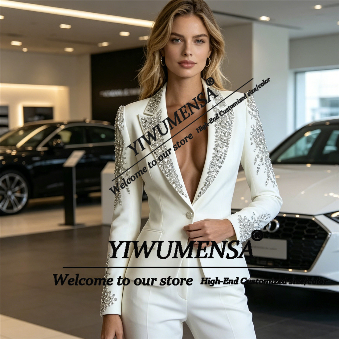 Luxuriöse Damenanzüge 2-teilig – Women'S Formal Wear Suit Bewertung und Preis