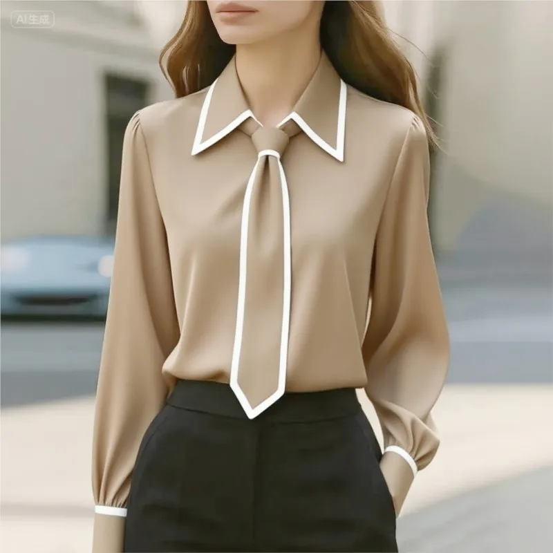 Damenbluse, modisches Hemd, fo – Women'S Formal Wear Suit Bewertung und Preis