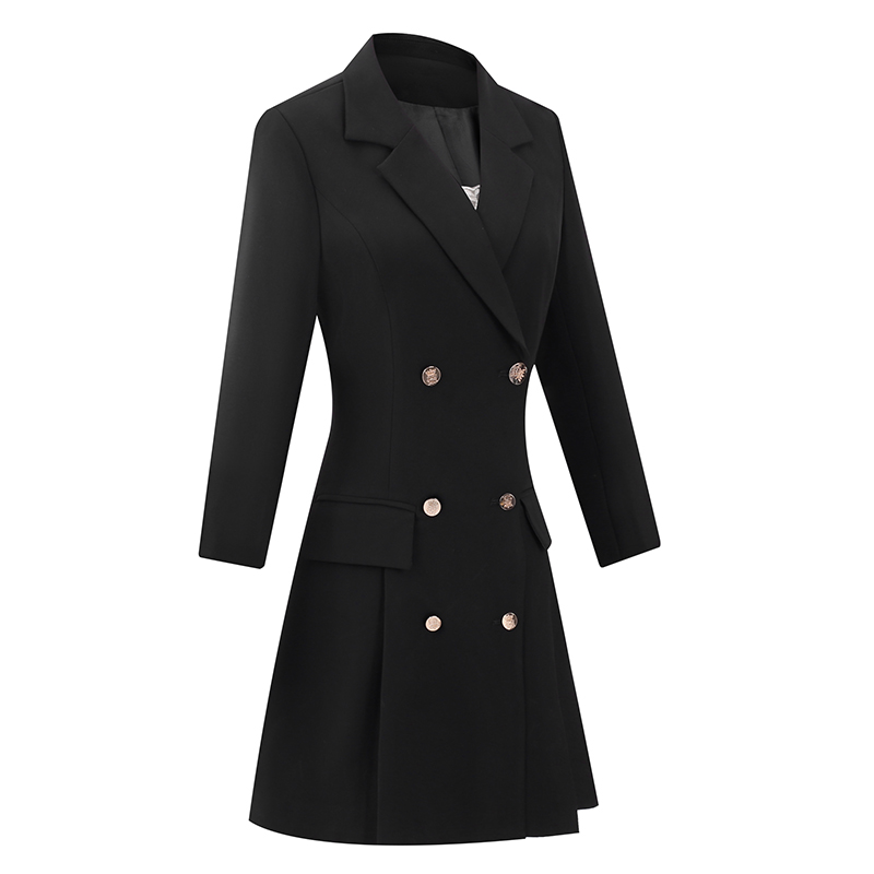 Schwarzes Berufsanzugkleid Hig – Women Formal Wear Trends Bewertung und Preis
