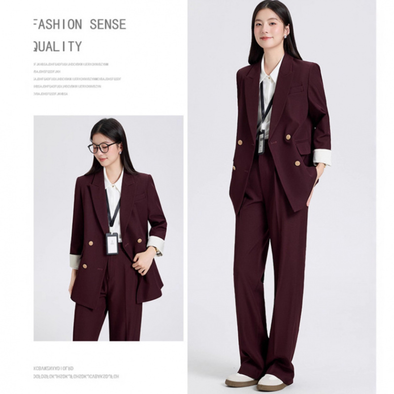 Damen-Anzug-Set für Frühling u – Women Formal Wear Interview Bewertung und Preis