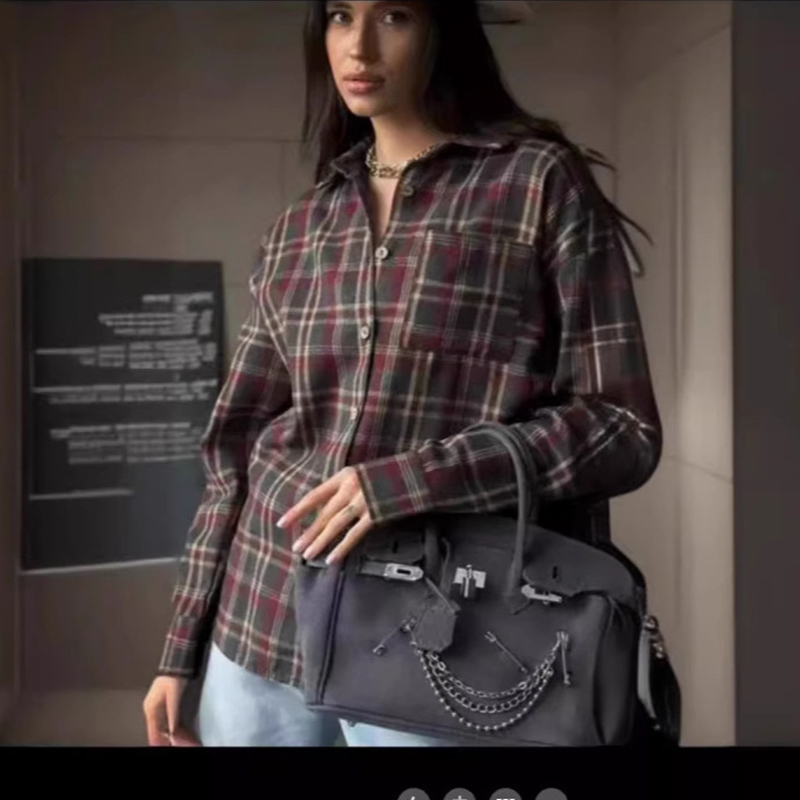 2025 mode Baggy Plaid Damen Bl – Women'S Formal Wear Suit Bewertung und Preis
