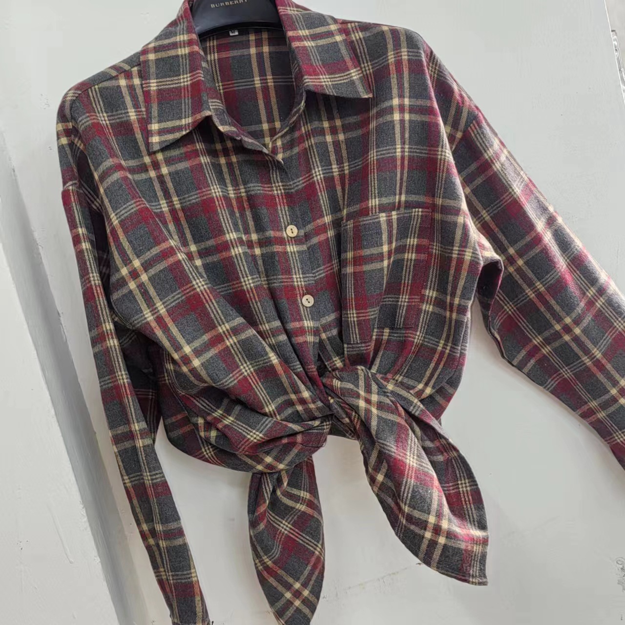 2025 mode Baggy Plaid Damen Bl – Women'S Formal Wear Suit Bewertung und Preis