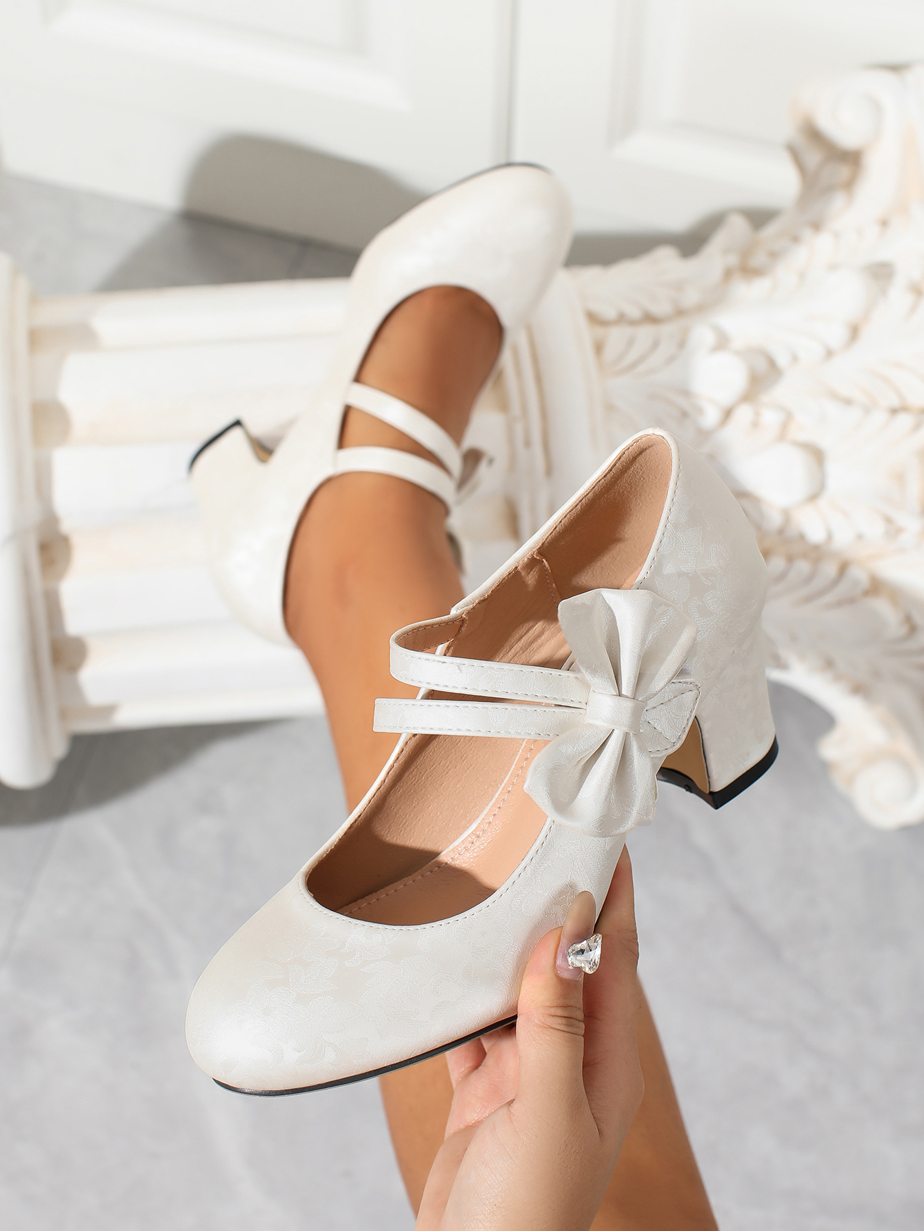 Große Damenschuhe mit Schleife – Women Formal Office Wear Shoes Bewertung und Preis