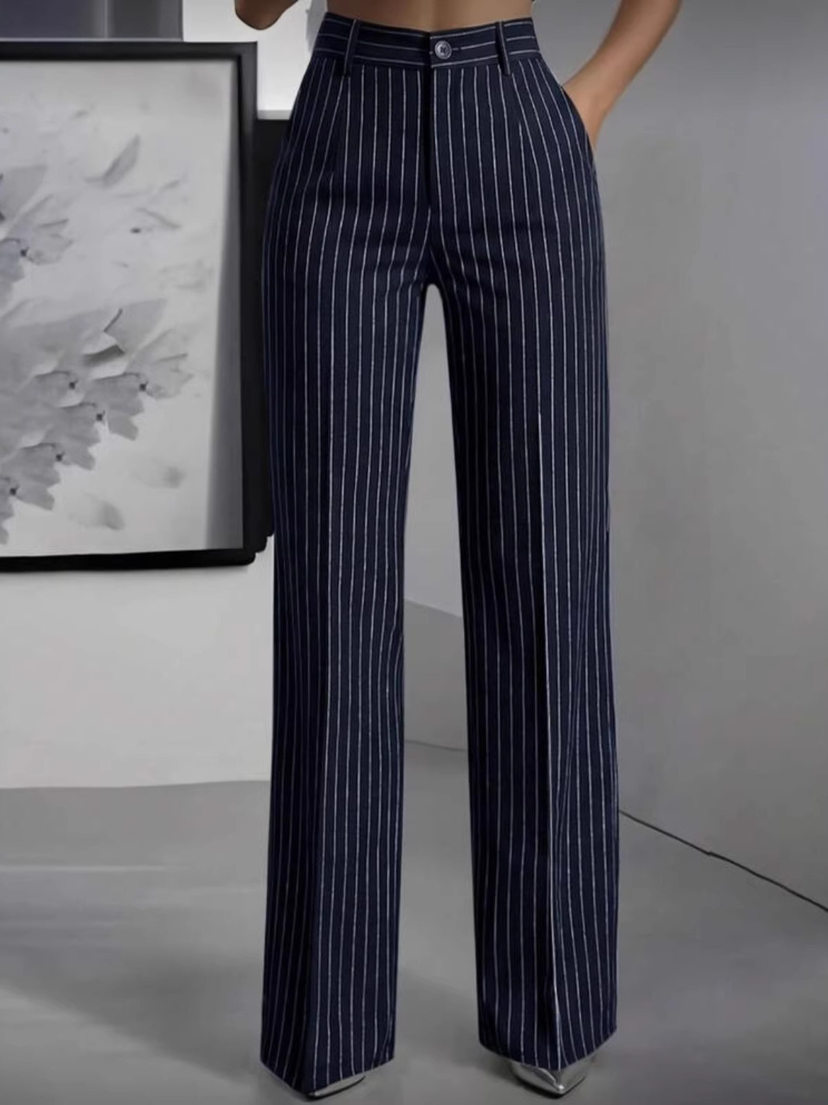 Elegante Hochtaillierte Gerade – Women'S Formal Wear Suit Bewertung und Preis
