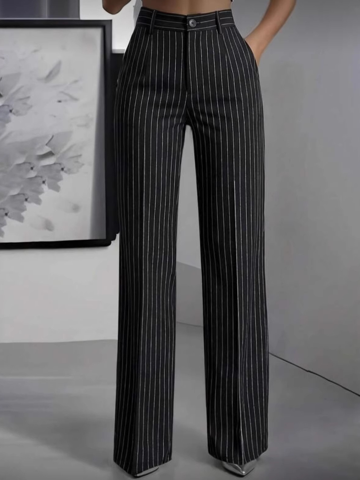 Elegante Hochtaillierte Gerade – Women'S Formal Wear Suit Bewertung und Preis