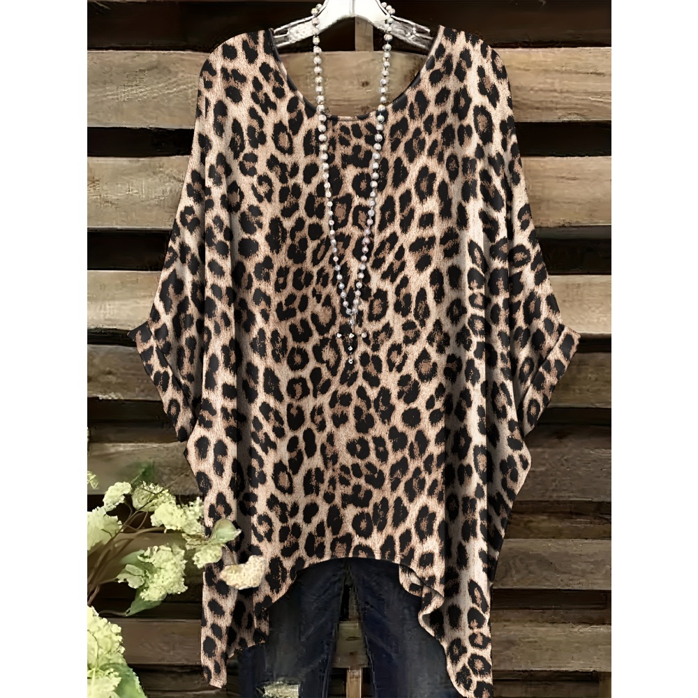 Damenmode-T-Shirt mit Animal-P – Women Formal Wear Trends Bewertung und Preis