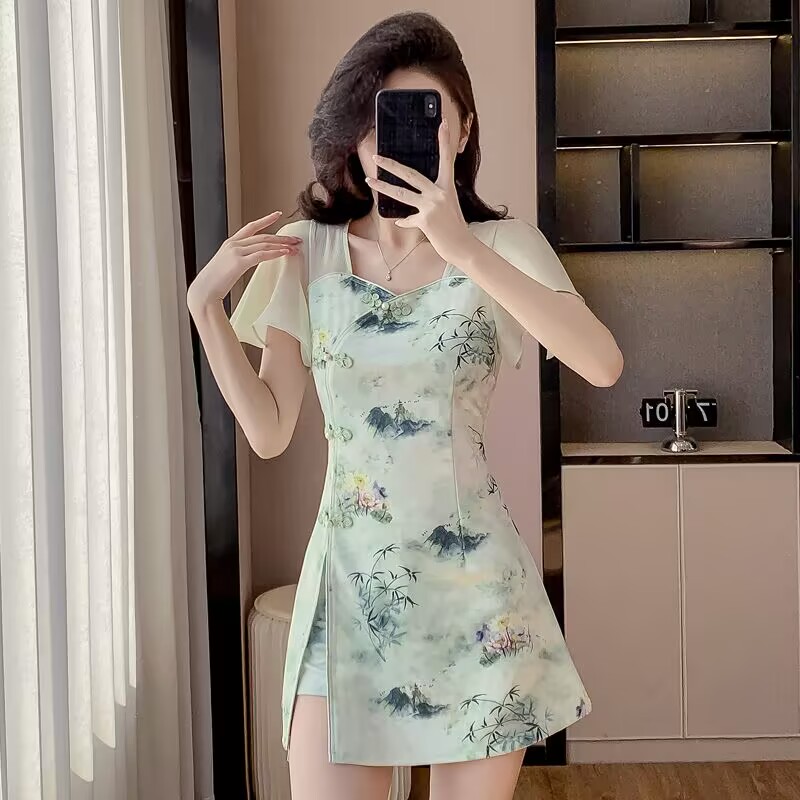 Sommer chinesischen Stil süße  – Women Formal Wear For Office Bewertung und Preis