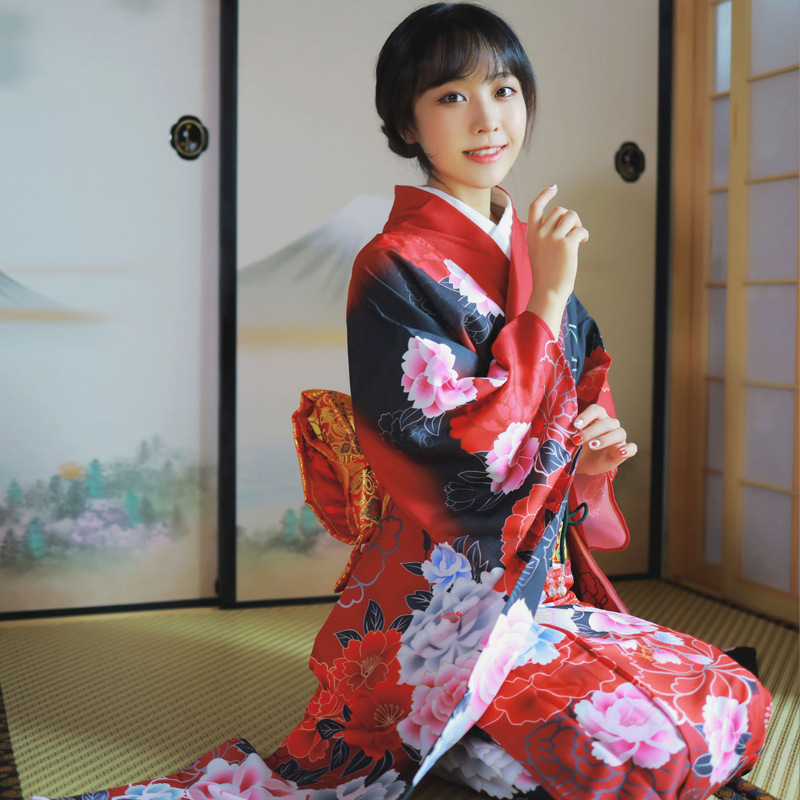 Japanischer Kimono für Damen,  – Women'S Formal Traditional Wear Bewertung und Preis