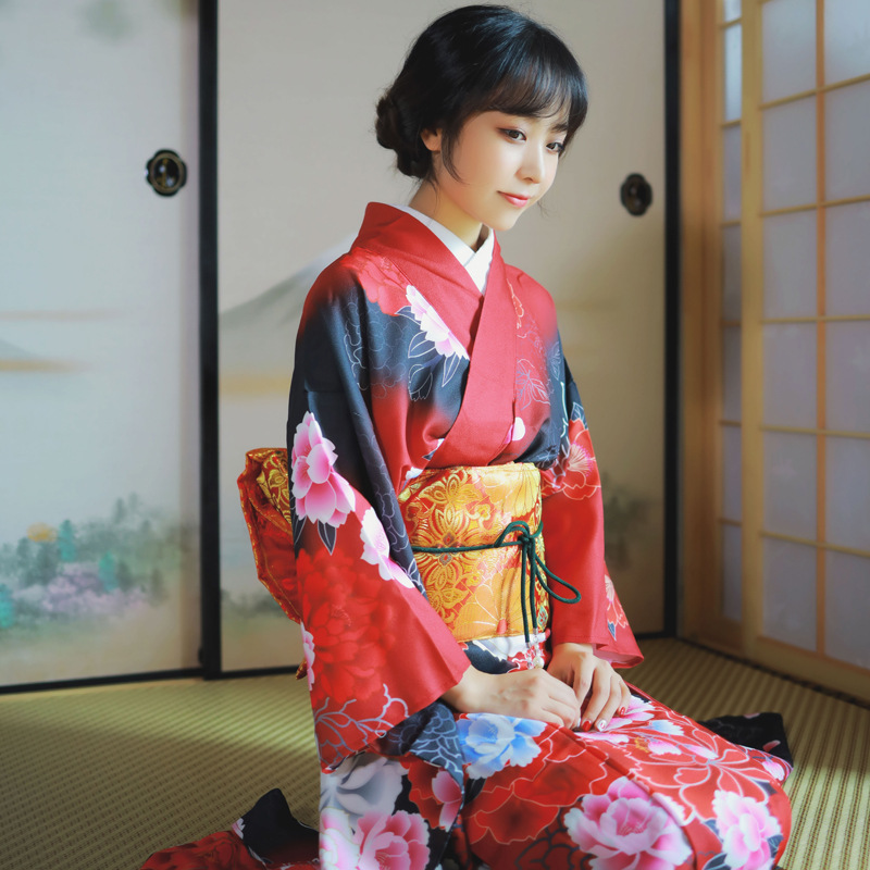 Japanischer Kimono für Damen,  – Women'S Formal Traditional Wear Bewertung und Preis
