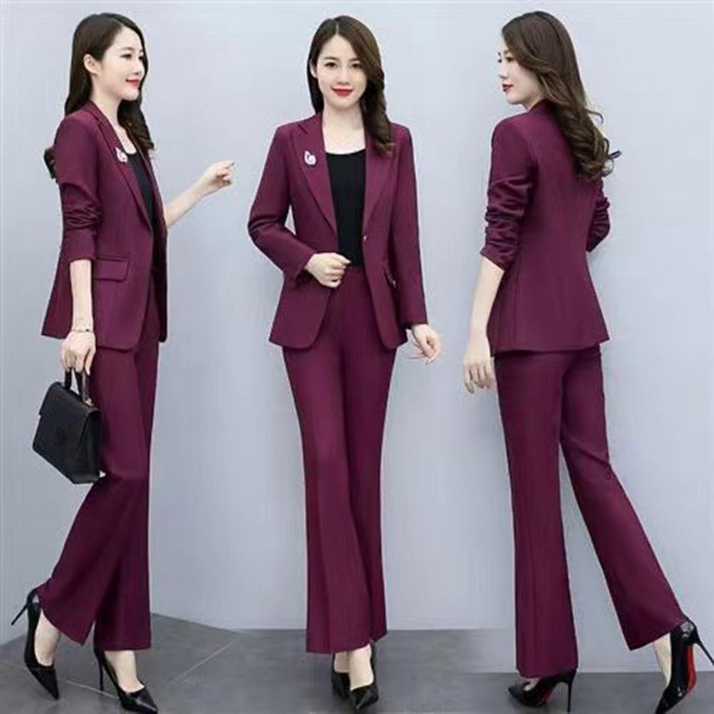 2-teiliges Damen-Anzug-Set mit – Women'S Formal Wear Suit Bewertung und Preis