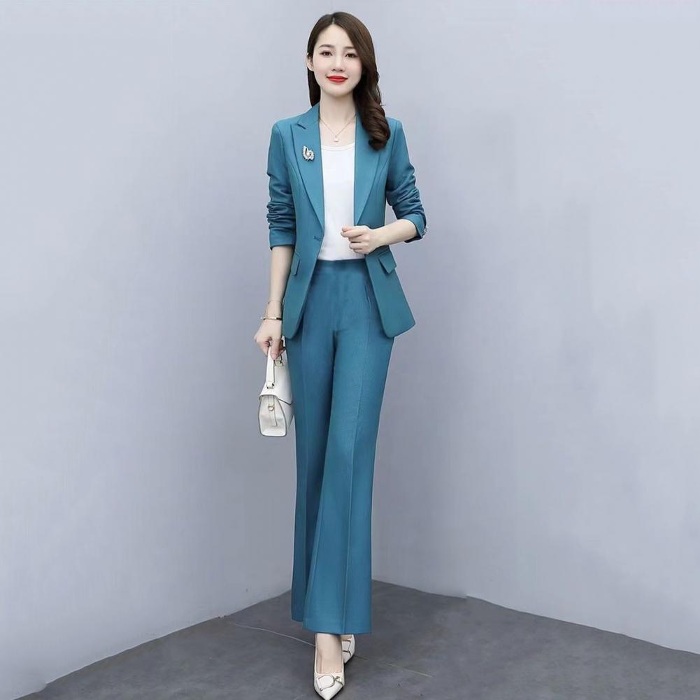 2-teiliges Damen-Anzug-Set mit – Women'S Formal Wear Suit Bewertung und Preis