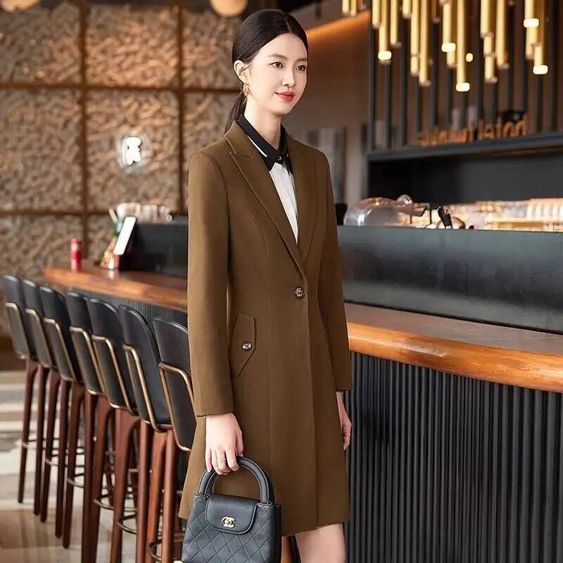 Hochwertiger Stoff, Herbst und – Women Formal Wear Interview Bewertung und Preis