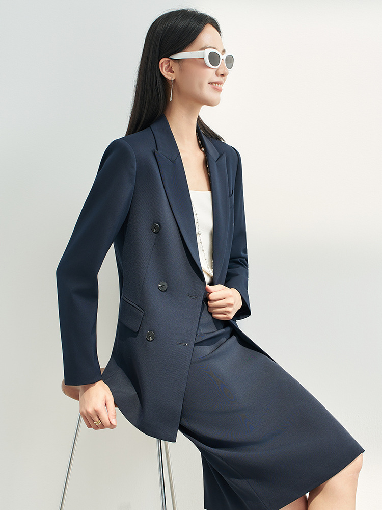 Marineblauer Professioneller H – Women Formal Wear Interview Bewertung und Preis